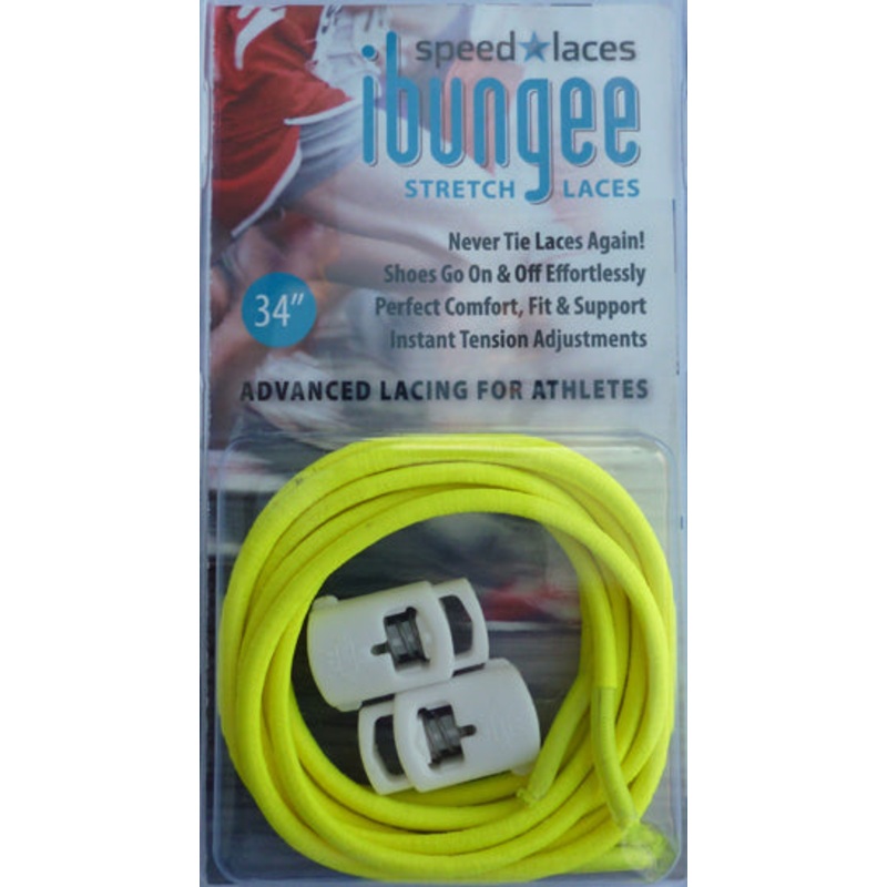 IBUNGEE LACES NEON YELLOW
