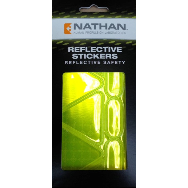 REFLECTIVE BIKE HELMET STICK ON’s NEON Y