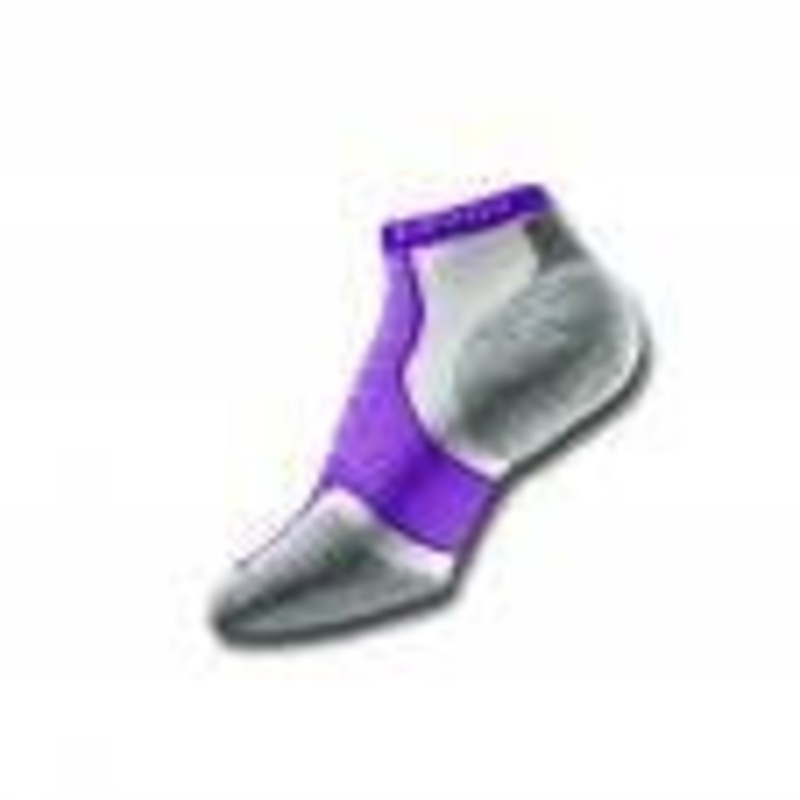 THORLO EXPERIA MICRO MINI SOCKS BERRY