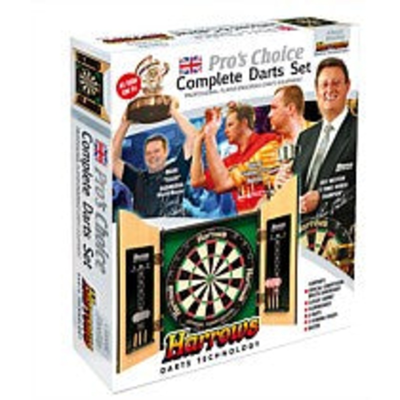 HARROWS PROS CHOICE COMPLETE DART SET