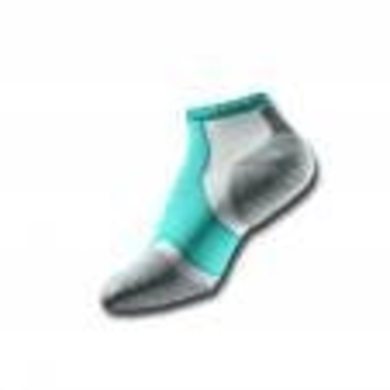 THORLO EXPERIA COOLMAX SOCK TURQUOISE