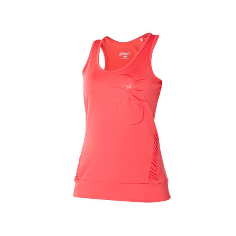 ASICS AYAMI WOMENS CLOVER SINGLET CORAL