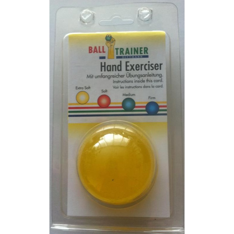 BALL TRAINER HAND EXERCISE YELL XTRASOFT