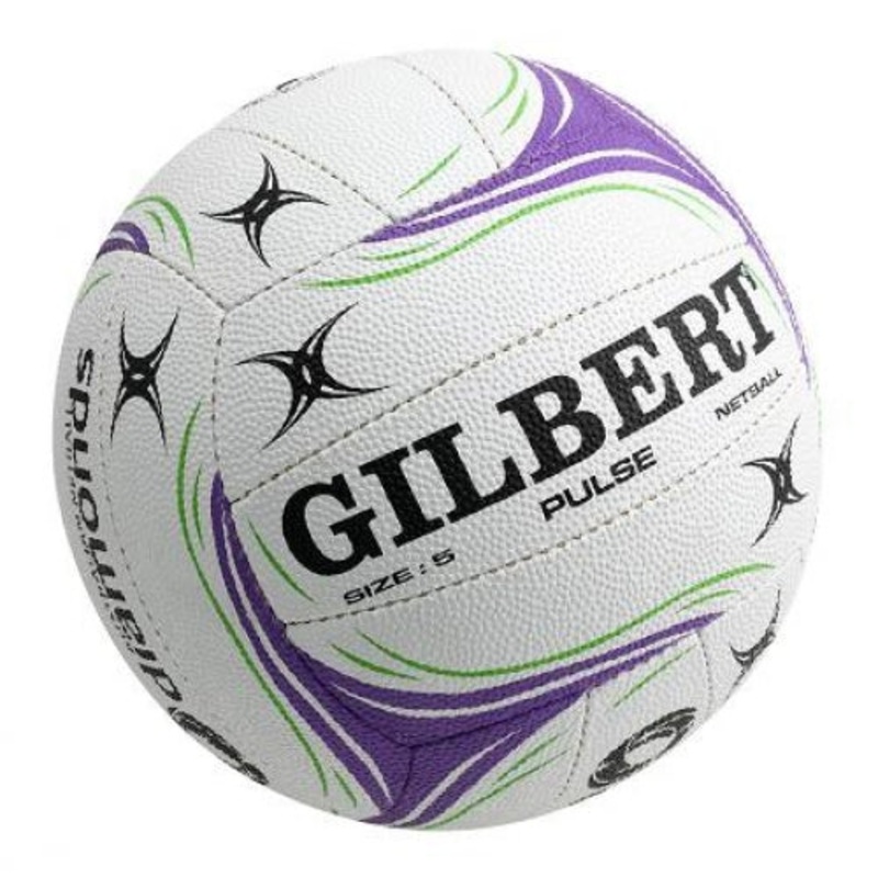 GILBERT PULSE NETBALL SIZE 4 WHITE