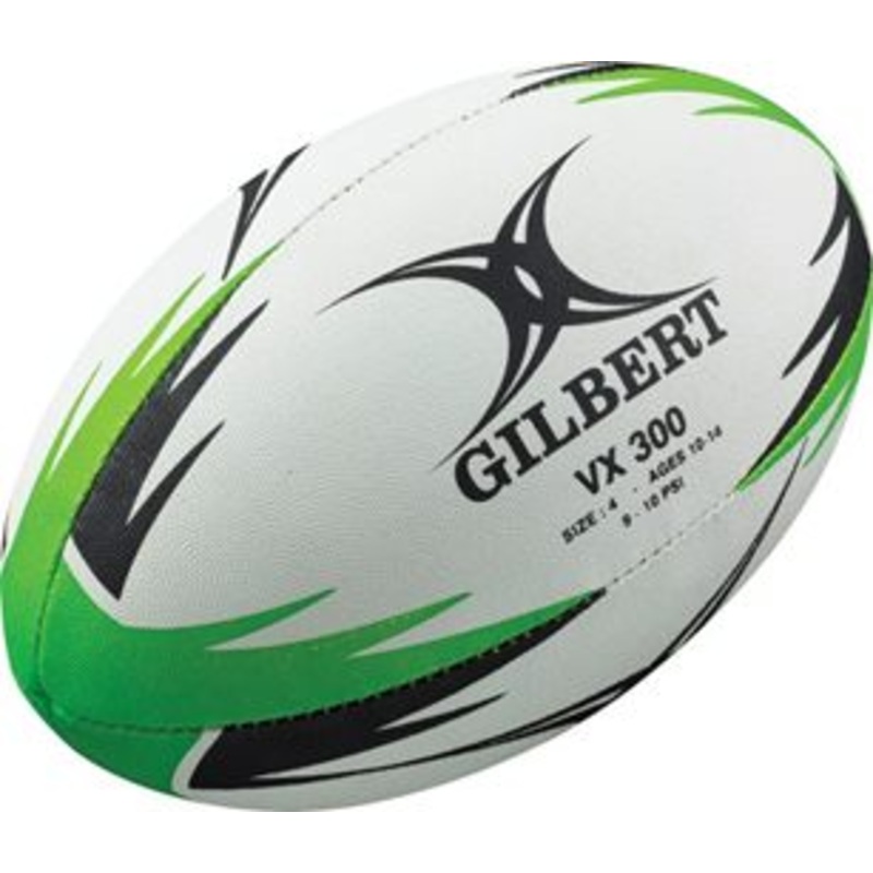 GILBERT VX300 SIZE 4 TRAINING RUGBY BALL