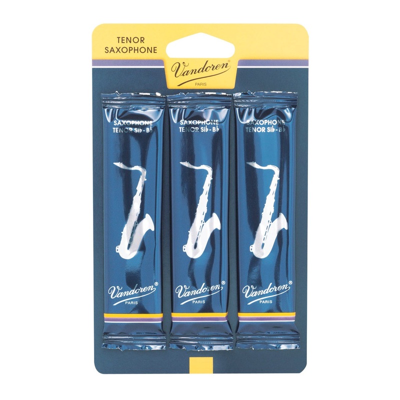 Vandoren Bb tenor saxophone reeds – 1.5 (card of 3)