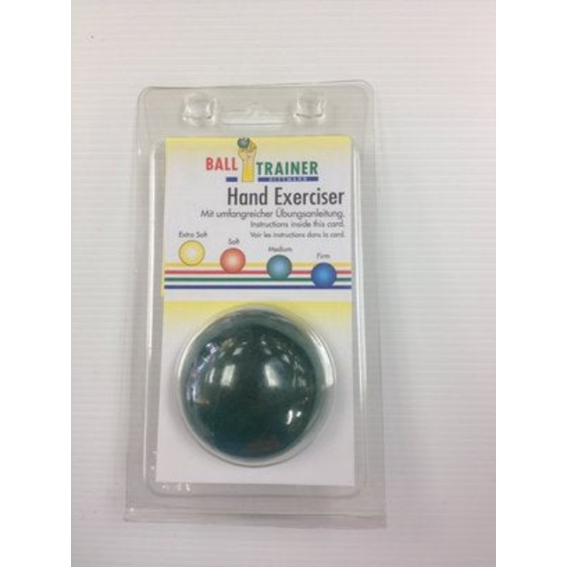 BALL TRAINER HAND EXERCISER GREEN MEDIUM