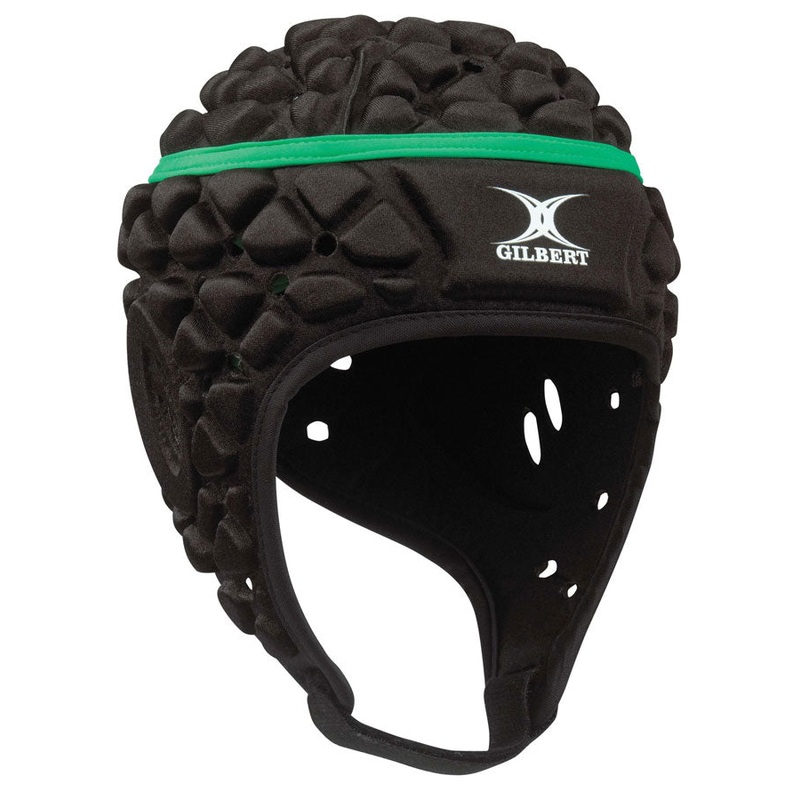 GILBERT XACT RUGBY HEADGEAR|BLK|S|M|L