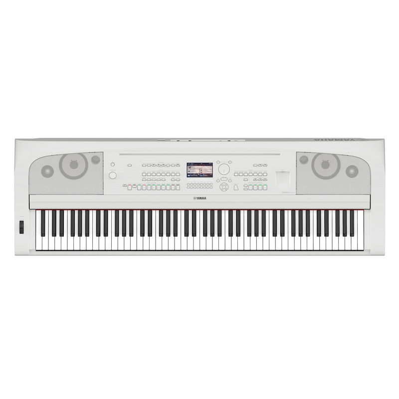 Yamaha DGX670 ‘portable grand’ digital piano – White