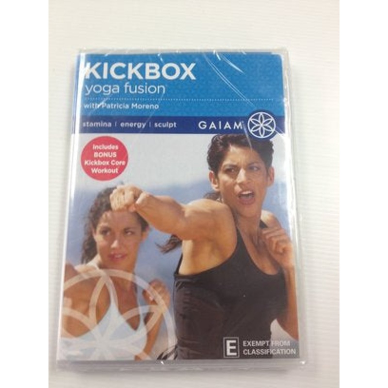 GAIAM KICK BOX YOGA FUSION DVD