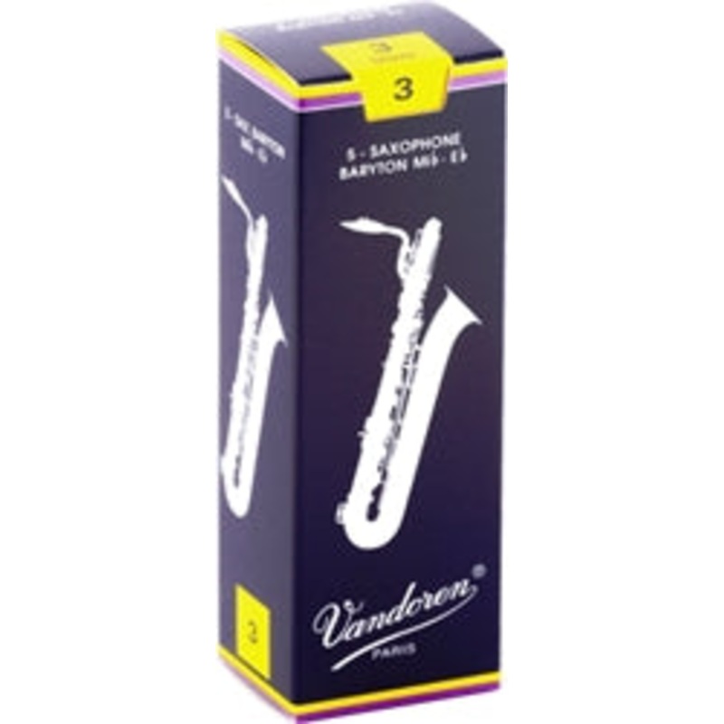 Vandoren Eb baritone saxophone reeds box of 5 – 3