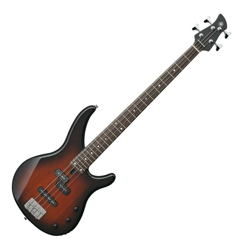Yamaha TRBX174 4/4 electric bass guitar – Old violin sunburst