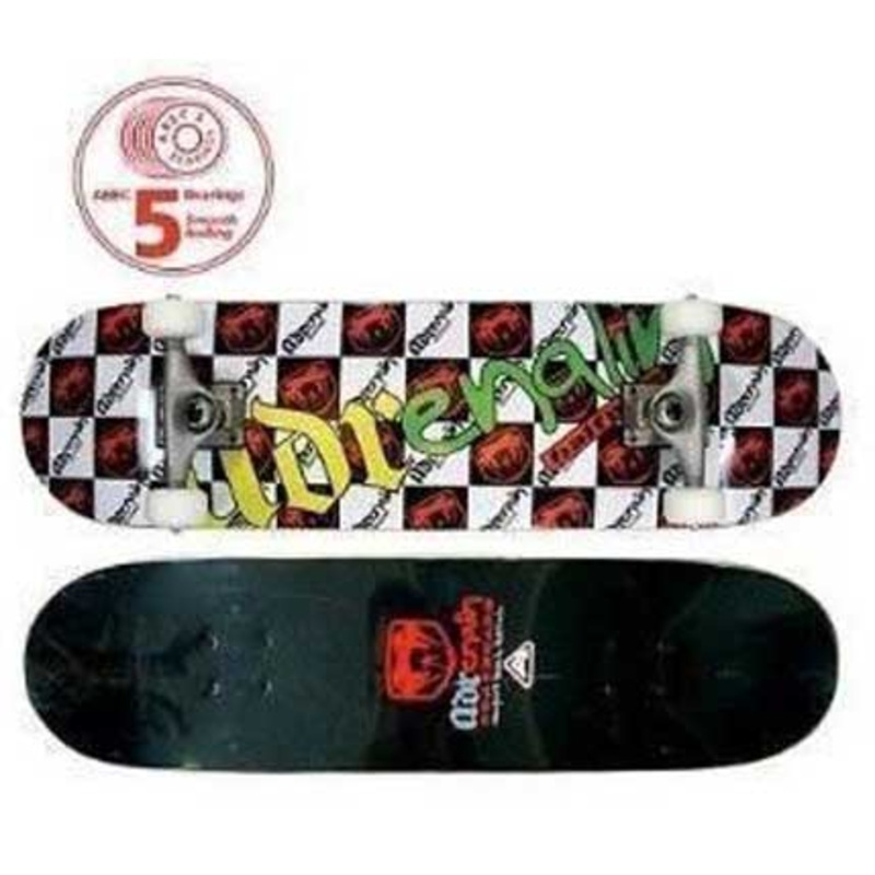ADRENALIN HALF PIPE SKATEBOARD
