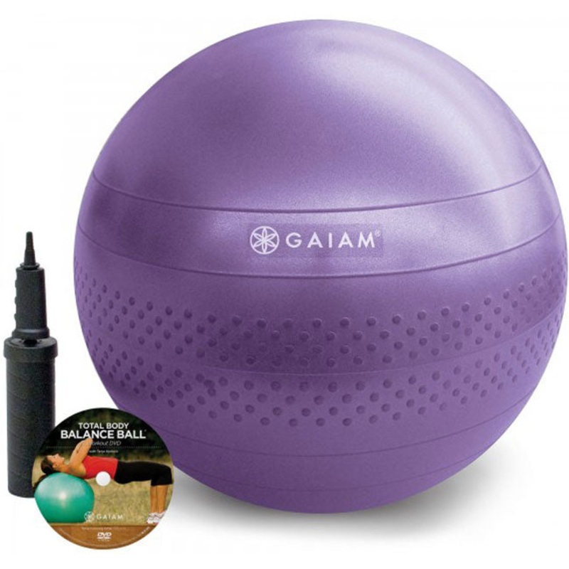 GAIAM BALANCE SWISS BALL KIT 55CM