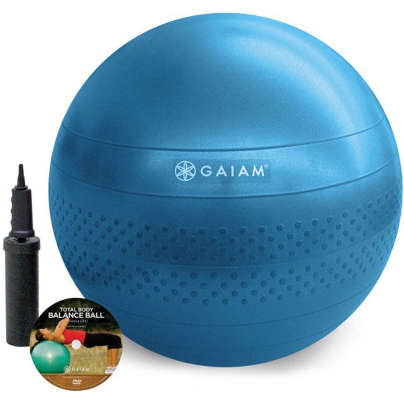 GAIAM BALANCE SWISS BALL KIT  75CM