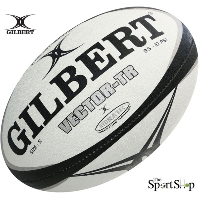 GILBERT VECTOR SIZE 5 RUGBY BALL BLACK