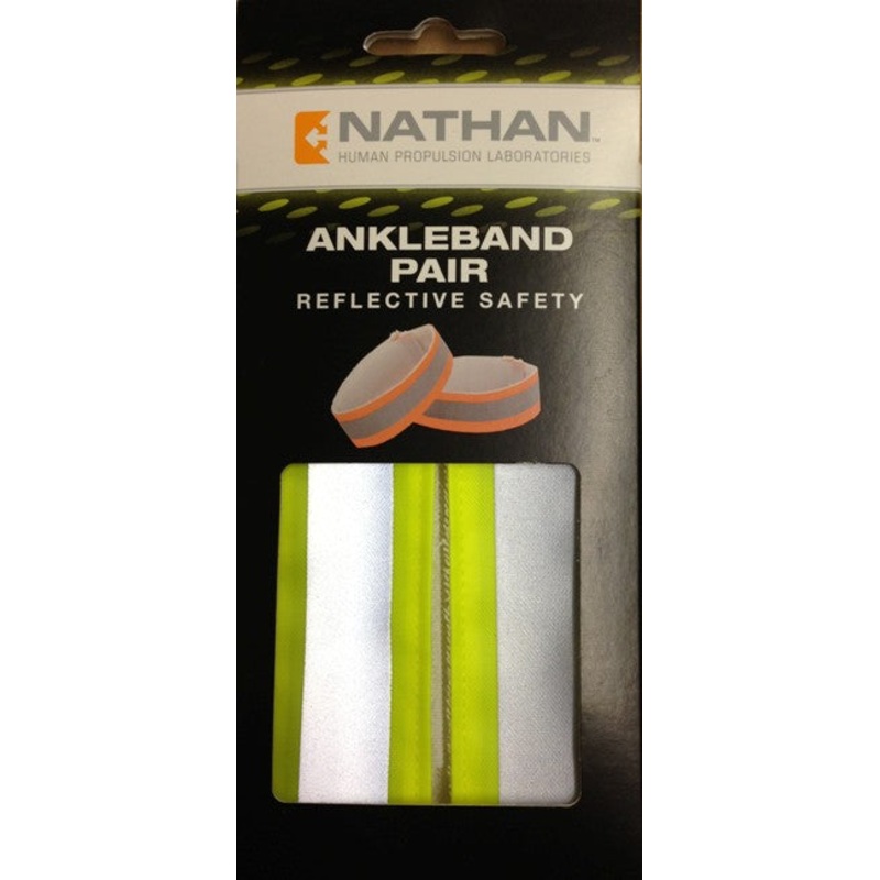 NATHAN REFLECTIVE RUNNING ANKLE BANDS