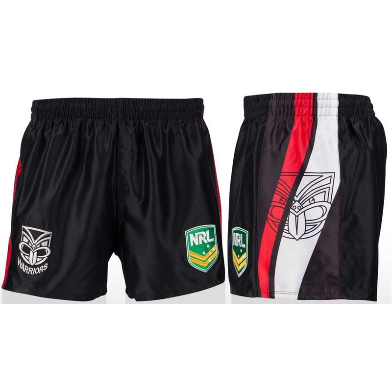 NZ WARRIORS JUNIOR HOME SUPPORTER SHORTS