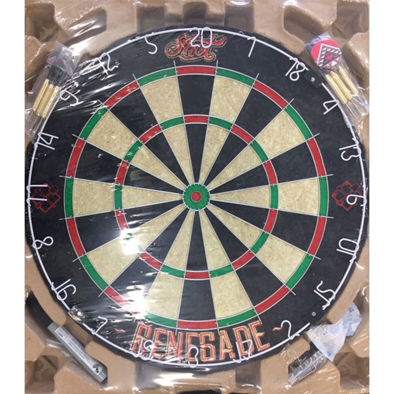 Shot Renegade Bristle Dartboard Set