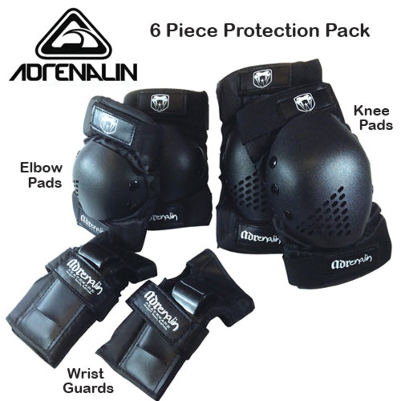 SKATEBOARD ARM/KNEE/WRIST GUARD SET CHIL