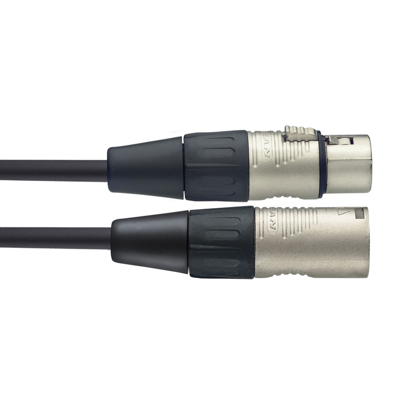 Stagg XLR N-series XLR microphone cable – 3m