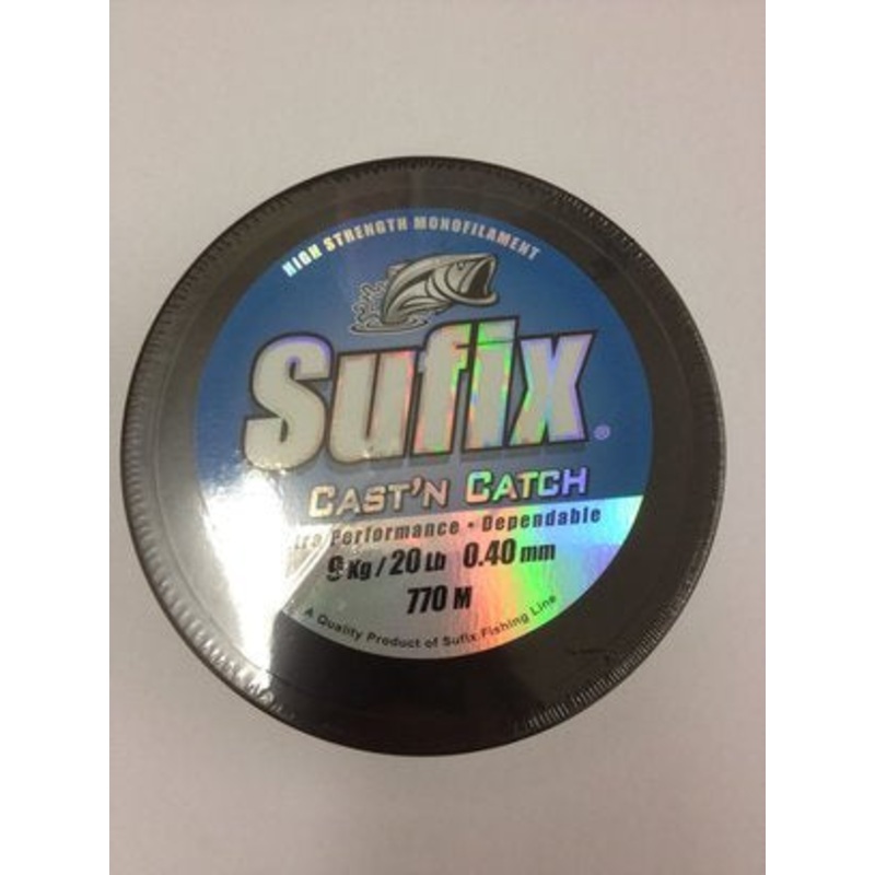 SUFIX CAST N CATCH CLEAR MONO 770M 20LB