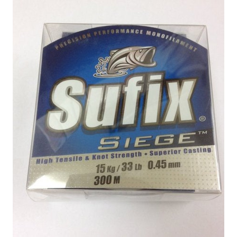 SUFIX SEIGE CLEAR 300M 33LB (15KG)