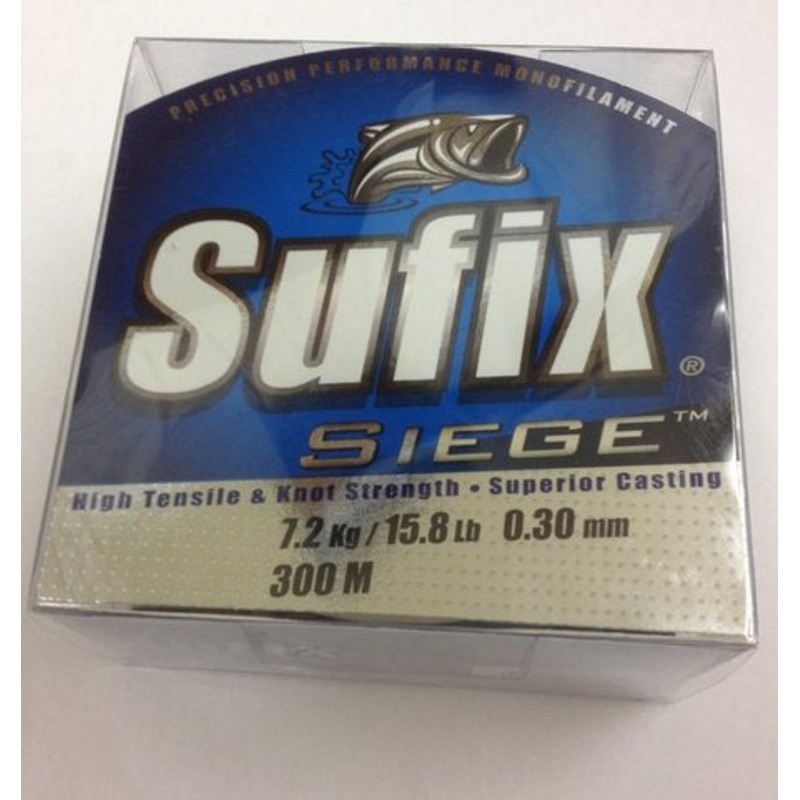 SUFIX SIEGE CLEAR 300M 15.8LB