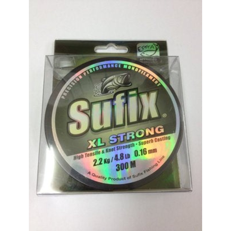 SUFIX XL STRONG GREEN 300M 4.8LB