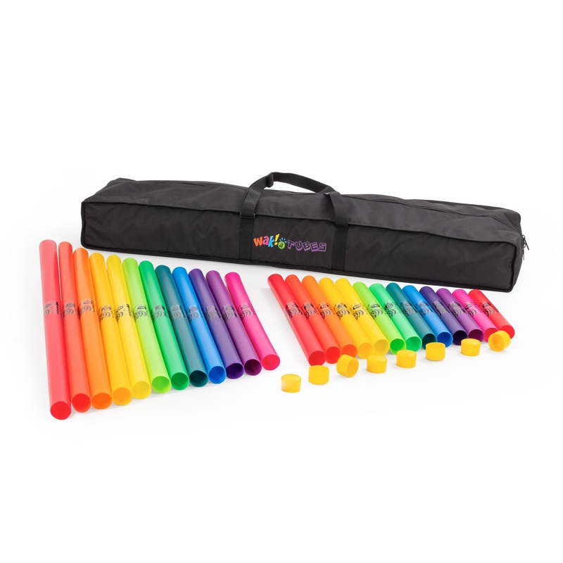 Wak-a-Tubes 25 player classroom pack – 2 octaves (with bag)