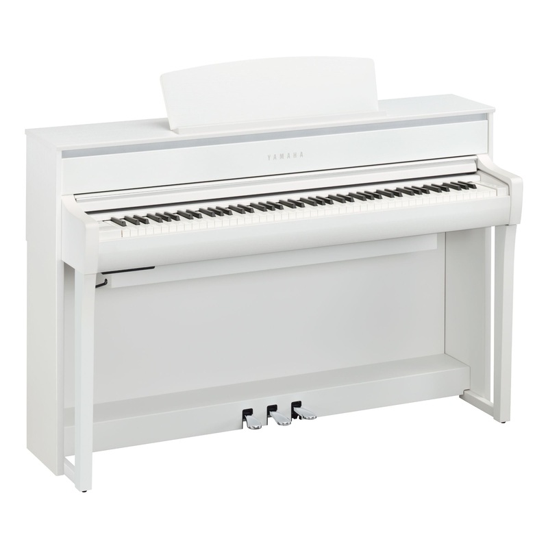 Yamaha Clavinova CLP775 digital piano – White Satin
