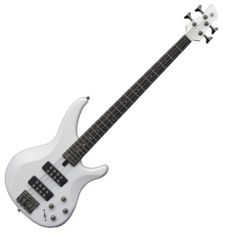 Yamaha TRBX304 4/4 electric bass guitar – White