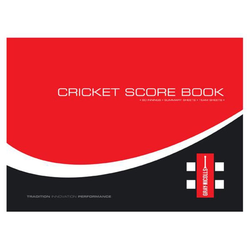 Gray Nicolls 60 Innings Scorebook