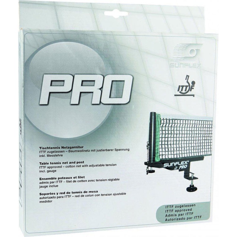 SUNFLEX PRO TABLE TENNIS NET & POST SET