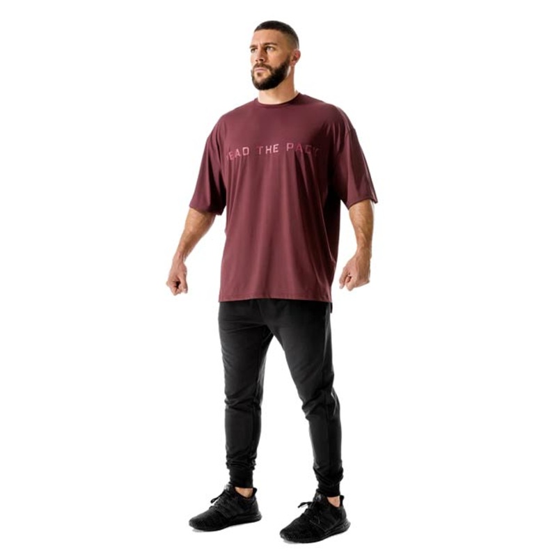 Squat Wolf Mens Oversized LAB360 Recycled Mesh Tee CL 2023