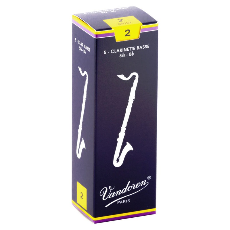 Vandoren Bb bass clarinet reeds box of 5 – 2