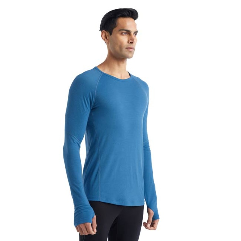 Icebreaker Men’s BodyfitZone Merino 150 Zone Long Sleeve Crewe Thermal Top