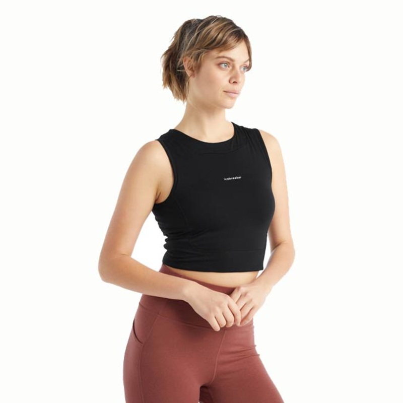 Icebreaker ZoneKnit  Merino Cropped Bra-Tank CL 2023