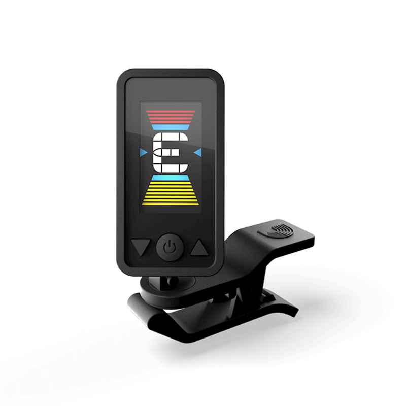 Planet Waves Eclipse chromatic clip-on headstock tuner – Black