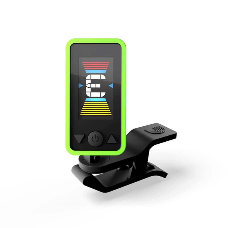 Planet Waves Eclipse chromatic clip-on headstock tuner – Green
