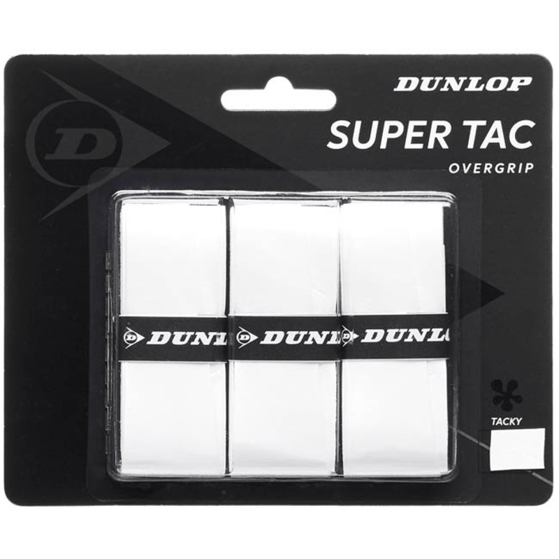 Dunlop Super Tac Overgrip|White