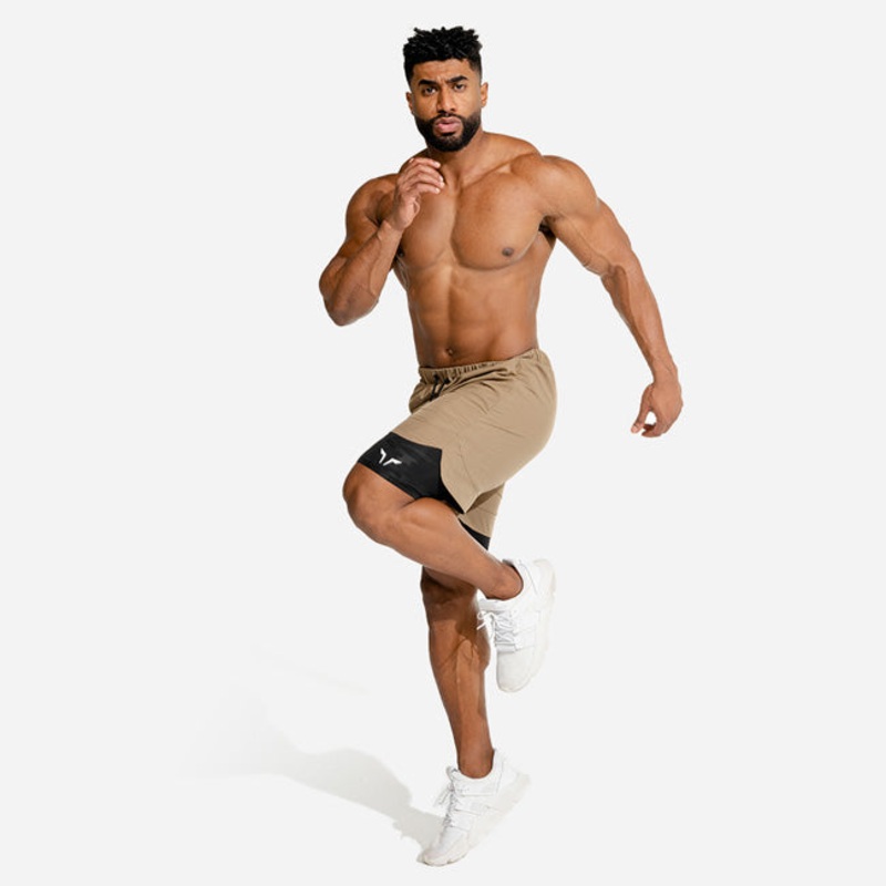 Squat Wolf Mens Limitless 2 in 1 Shorts