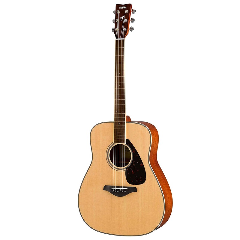 Yamaha FG820II 4/4 dreadnought acoustic guitar in gloss – Natural