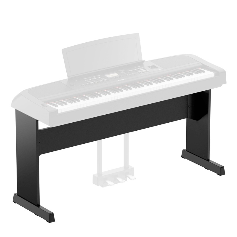 Yamaha L300 fixed keyboard stand for DGX670 and P-S500 digital pianos – Black