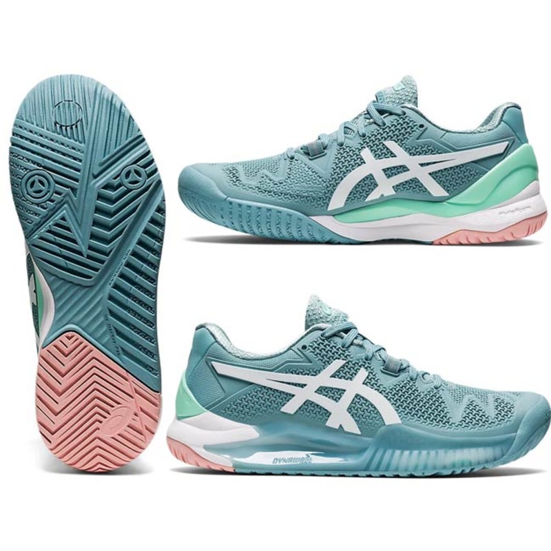 Asics Womens Gel Resolution 8 Tennis Shoes B Width Aug 2022