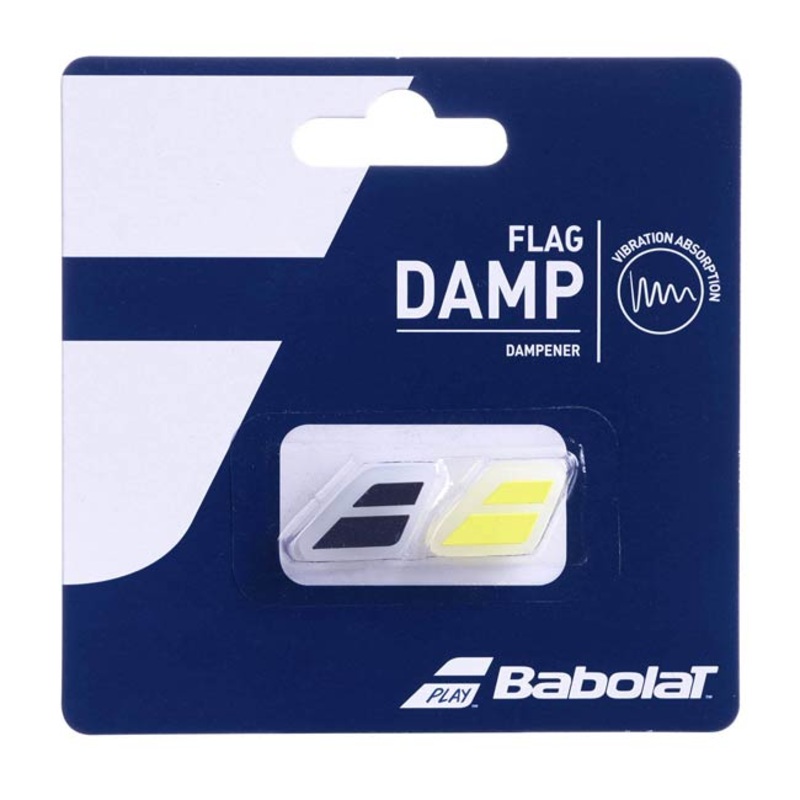 Babolat Flag Dampener 2 Pack|BLK/YELL|BLK/BLU