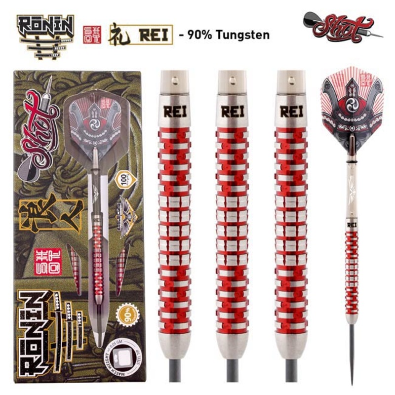 Shot Darts Ronin Rei Steel Tip 90% Tungsten