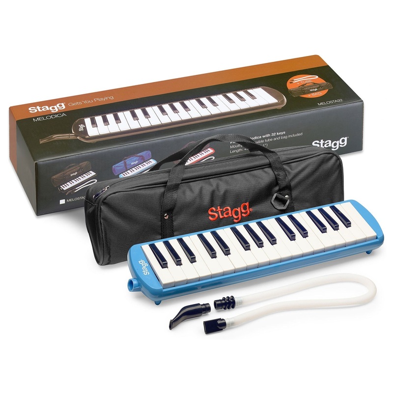 Stagg 32 note melodica – Blue