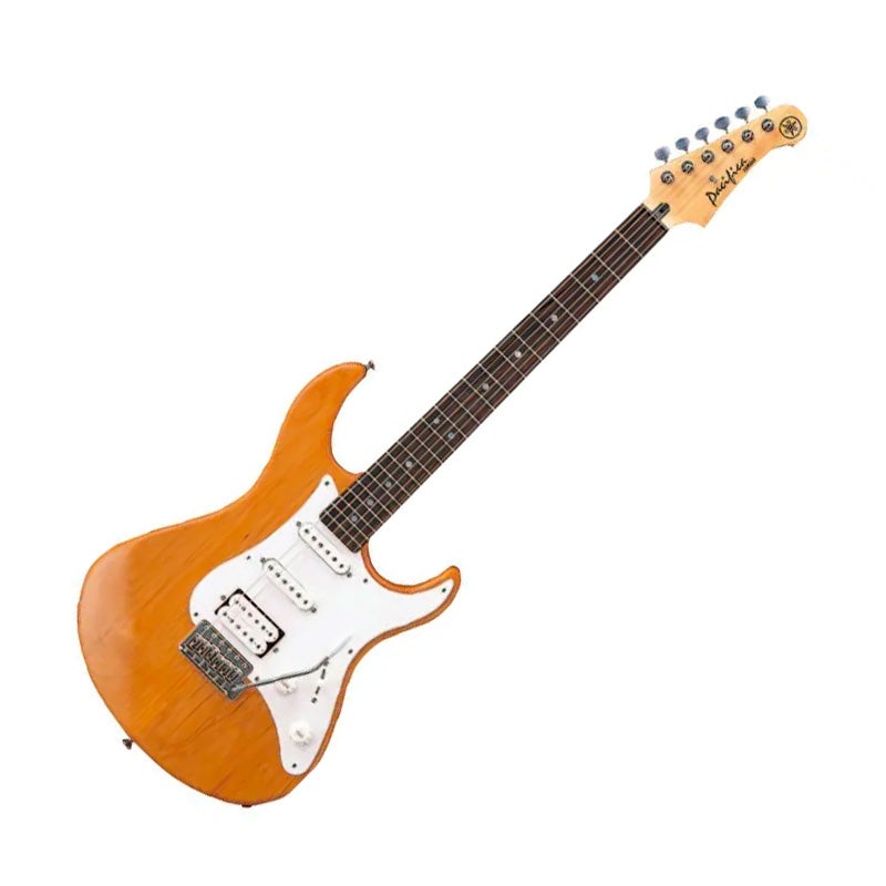 Yamaha Pacifica 112J MKII 4/4 electric guitar in gloss – Yellow natural satin