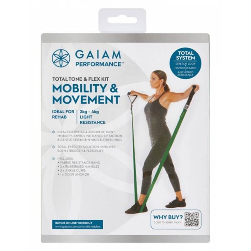 Gaiam Light Total Body Tone and Flex Kit